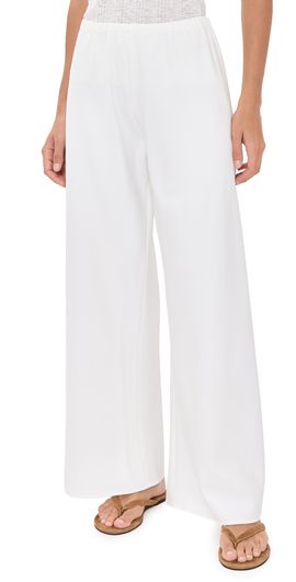 La Ligne La Ligne Cropped Colby Pants Ivory
