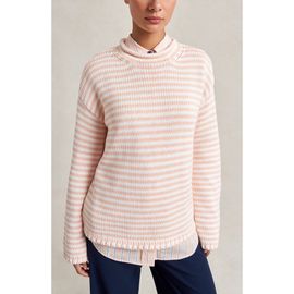 La Ligne La Ligne Fine Stripe Marina Sweater
