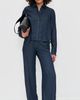 La Ligne La Ligne Garment Dyed Chino Pants Indigo - 5