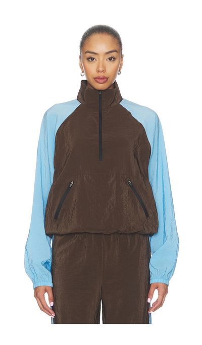 La Ligne La Ligne Half Zip Windbreaker