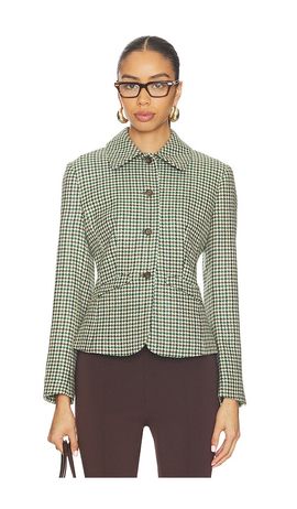 La Ligne La Ligne Houndstooth Jacket