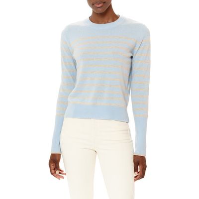 La Ligne La Ligne Lean Lines Stripe Cashmere Sweater
