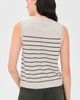 La Ligne La Ligne Lee Sweater Vest Tan/Black - 3