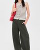 La Ligne La Ligne Lee Sweater Vest Tan/Black - 5