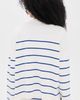 La Ligne La Ligne Leo Sweater Cream/Cobalt - 3