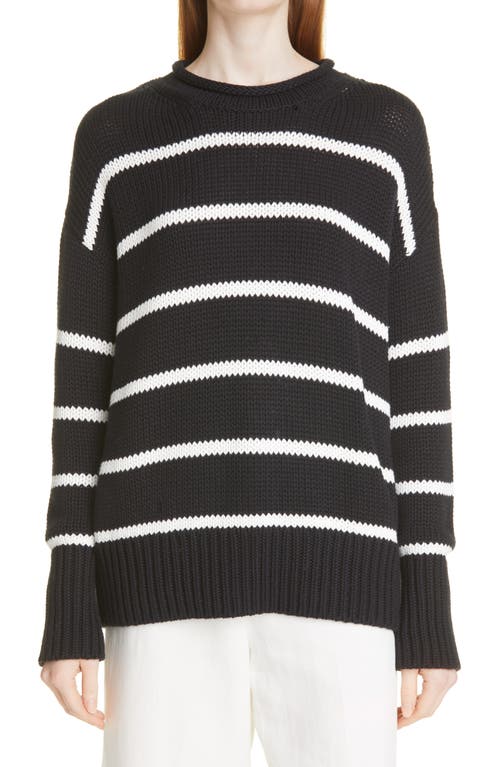 La Ligne La Ligne Marina Stripe Cotton Sweater