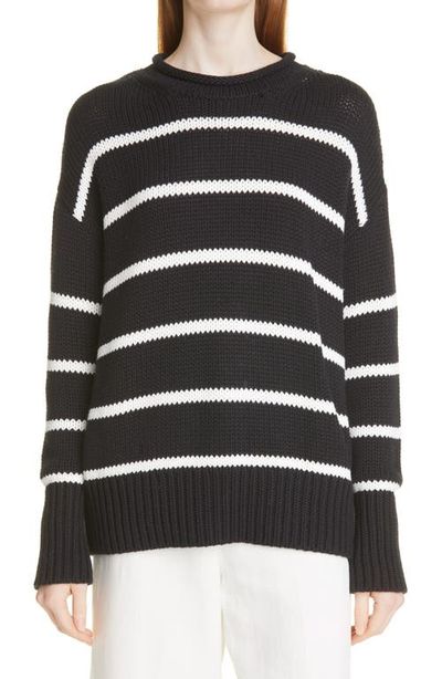La Ligne La Ligne Marina Stripe Cotton Sweater
