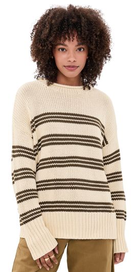 La Ligne La Ligne Marina Sweater Bone/Taupe