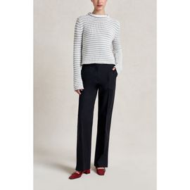 La Ligne La Ligne Mini Marina Fine Stripe Sweater