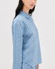 La Ligne La Ligne Oversized Button Down Shirt Chambray Stripe - 4