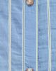 La Ligne La Ligne Oversized Button Down Shirt Chambray Stripe - 6