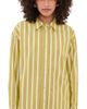 La Ligne La Ligne Oversized Button Down Shirt Pistachio Multi - 1