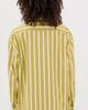 La Ligne La Ligne Oversized Button Down Shirt Pistachio Multi - 3