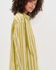 La Ligne La Ligne Oversized Button Down Shirt Pistachio Multi - 4