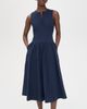 La Ligne La Ligne Pintuck Utility Dress Midnight - 5