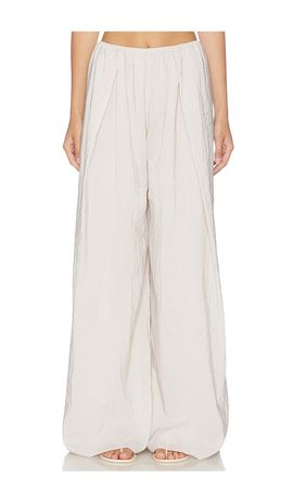 La Ligne La Ligne Pleated Wide Leg Pant