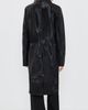 La Ligne La Ligne Pony Hair Caro Coat Black - 3
