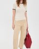 La Ligne La Ligne Ringer Le'Rib Tee Cream/Black - 5