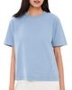 La Ligne La Ligne Short Sleeve Boyfriend Tee Garment Wash Chambray - 1