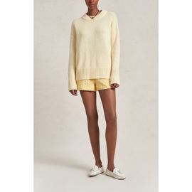 La Ligne La Ligne Solid Marin Sweater