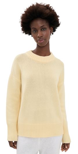 La Ligne La Ligne Solid Marin Sweater Butter