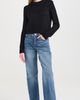 La Ligne La Ligne Solid Mini Marin Sweater Black XL - 5