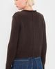La Ligne La Ligne Solid Mini Marina Sweater Chocolate - 3