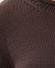 La Ligne La Ligne Solid Mini Marina Sweater Chocolate - 6