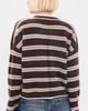 La Ligne La Ligne Striped Dominick Cashmere Sweater Chocolate/Cream/Taupe - 3