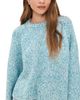 La Ligne La Ligne Textured Marled Sweater Marled Sky - 1
