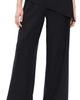 La Ligne La Ligne Wrap Skirt Colby Pants Black - 1