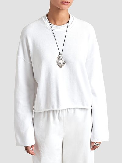 La Ligne Women's Cotton Dominick Sweater