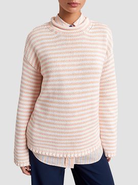 La Ligne Women's Marina Fine Stripe Sweater