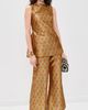 La Maregold La Maregold Celine Top Lattice Floral Khaki - 5