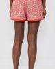 La Maregold La Maregold Charlie Shorts Red Linen Bloom - 3