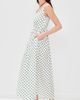 La Maregold La Maregold Emiliana Dress Ivory Green Polka Dot - 4
