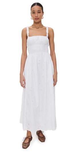 La Maregold La Maregold June Dress Cloud White Eyelet