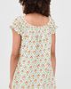 La Maregold La Maregold Ophelia Dress Lattice Floral White - 3