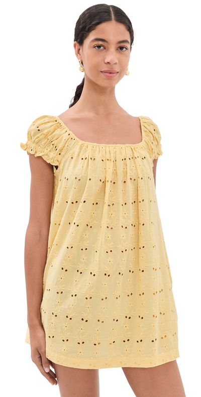 La Maregold La Maregold Ophelia Mini Dress Dandelion Yellow