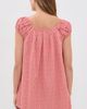La Maregold La Maregold Ophelia Mini Dress Rose Floral Stripe - 3