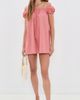 La Maregold La Maregold Ophelia Mini Dress Rose Floral Stripe - 5
