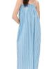 La Maregold La Maregold Sammy Dress Blue Floral Stripe - 1