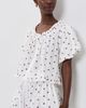 La Maregold La Maregold The Charlotte Top White Petite Flower - 2