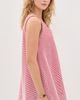 La Maregold La Maregold The Clara Dress Pink and Ivory Stripe - 4