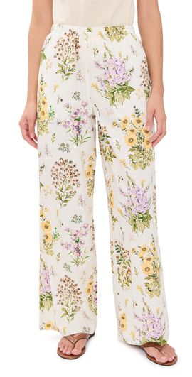 La Maregold La Maregold The Delphine Pants Large Botanical Print