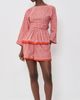 La Maregold La Maregold The Madeline Top Red Linen Bloom - 5