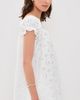 La Maregold La Maregold The Ophelia Dress White Diamond Eyelet - 4