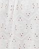 La Maregold La Maregold The Ophelia Dress White Diamond Eyelet - 6