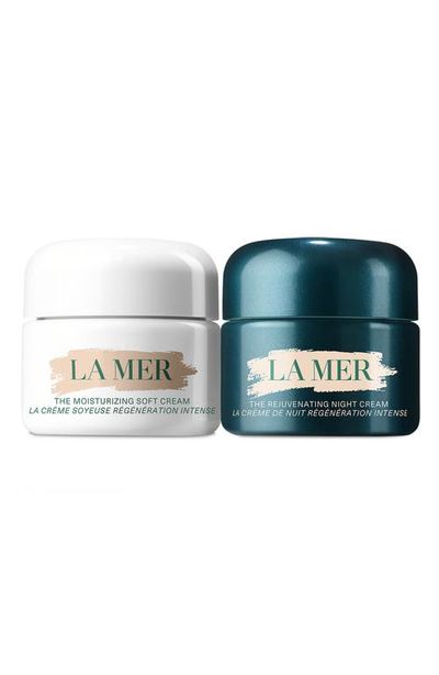 La Mer La Mer The Day & Night Moisturizing Cream Skincare Gift Set Duet $430 Value 