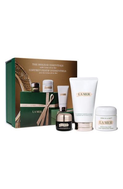 La Mer The Holiday Essentials Skincare Gift Set with Crème de la Mer $770 Value 